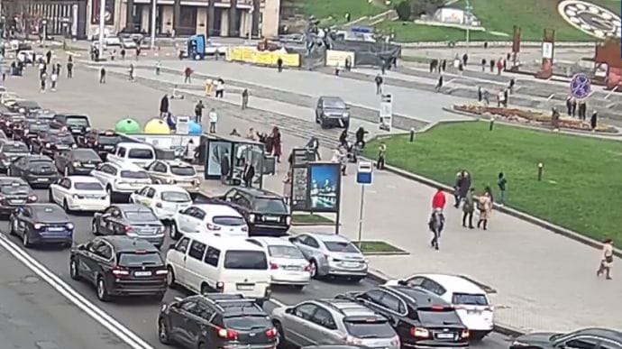 На Майдані Незалежності водій в'їхав у натовп, загинули 2 людини