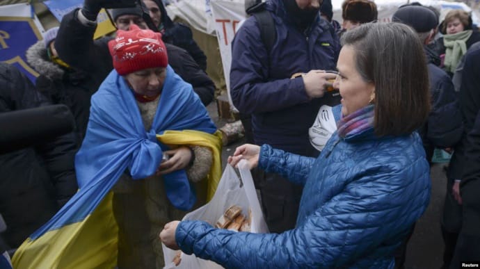 Вікторія Нуланд у Києві, 11 грудня 2013 року