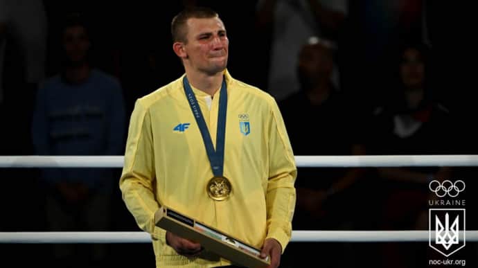 Boxer Khyzhniak becomes Olympic champion and brings Ukraine its third gold medal in Paris