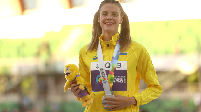 Украинка Магучих выиграла серебро на ЧМ-2022 по прыжкам в высоту