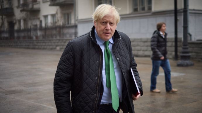 Boris Johnson calls on world to redouble its efforts and give Ukraine all tools to win
