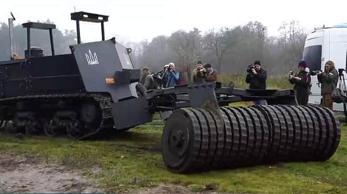 16-tonne mine clearance vehicle developed in Kharkiv