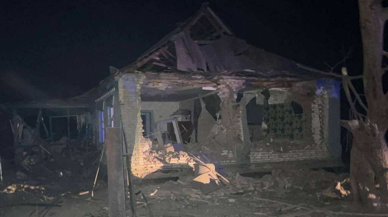 Woman injured, houses damaged in Russian Shahed drone attack on Kyiv Oblast – photos