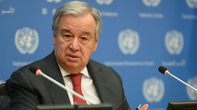 Генсек ООН не вірить у мирні переговори між Україною та Росією в найближчому майбутньому