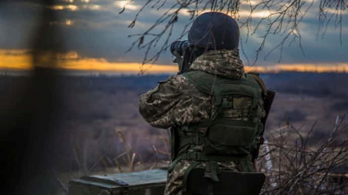 Боевики трижды обстреляли украинских воинов