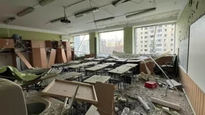 Every seventh school in Ukraine damaged due to war 
