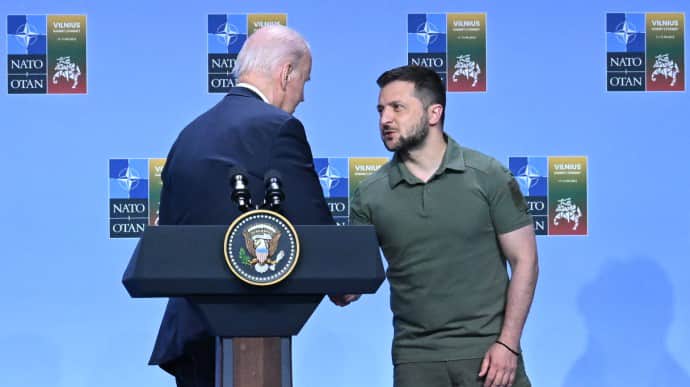 Zelenskyy states he couldn't get enough of talking with Biden