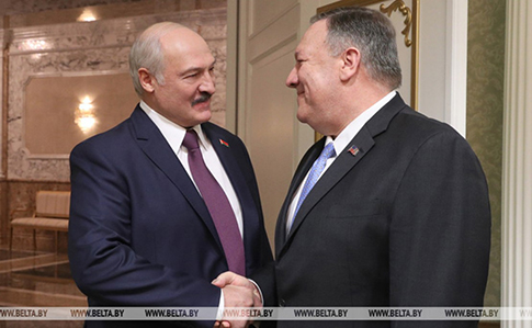 Помпео в Білорусі: Україна та РФ врешті мають самі вирішити конфлікт