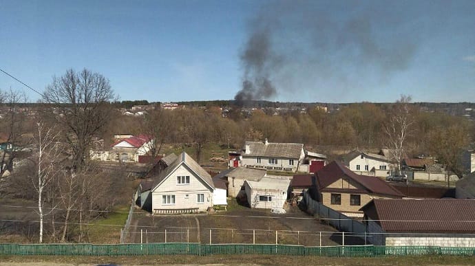 Explosions heard in Russia's Bryansk