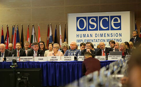 Делегация Украины покинула заседание ОБСЕ из-за заявлений о российском Крыме