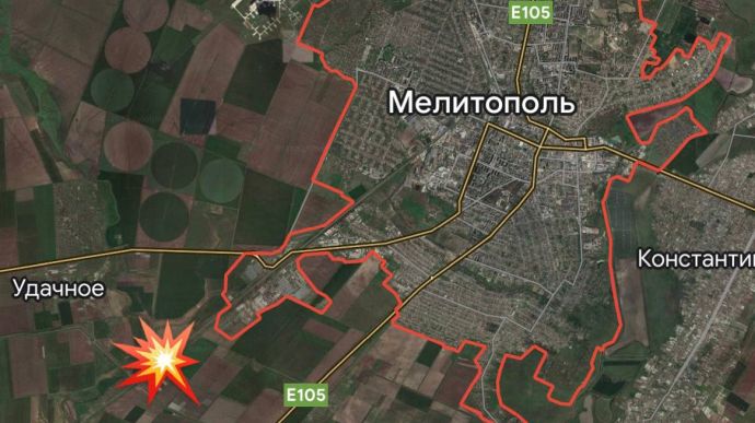 Ukrainian resistance damages rail bridge near Melitopol