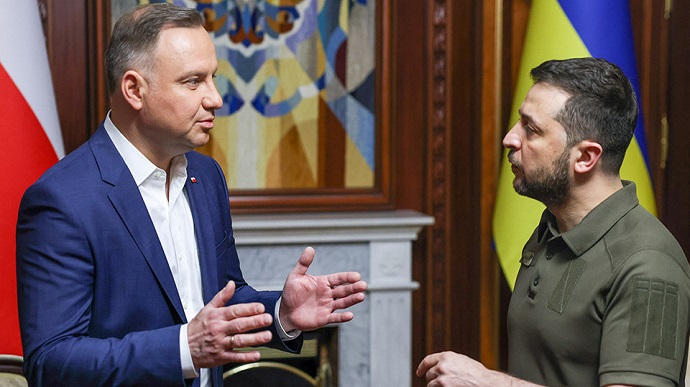 Zelenskyy in conversation with Duda: We are preparing for important events