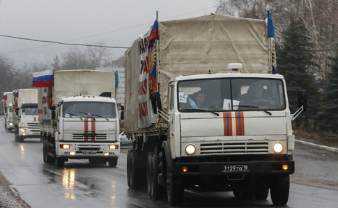 ОБСЕ: На Донбасс прибыли несколько колонн грузовиков с гуманитаркой РФ