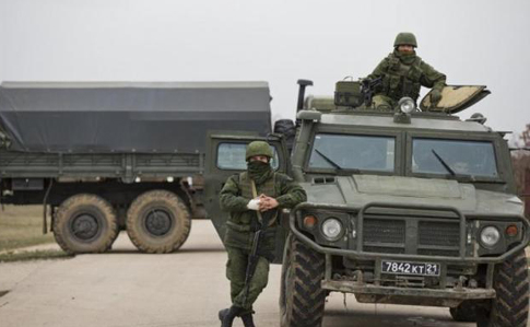 На севере Крыма - скопление военной техники РФ, у Джанкоя танки