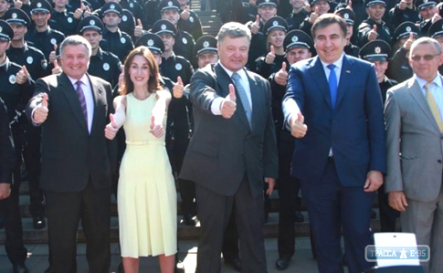 Шимкив не сказал, покажет ли Нацсовет реформ видео ссоры Авакова с Саакашвили