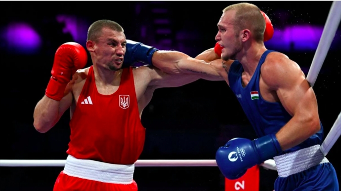 Ukrainian boxer defeats Hungarian opponent at Paris Olympics