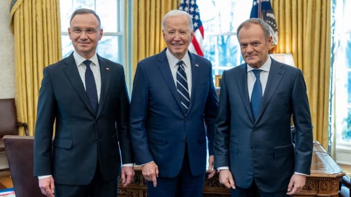 Polish leaders discuss how to maintain and strengthen support for Ukraine at meeting with Biden
