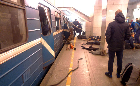 У Санкт-Петербурзі прогриміли вибухи в метро