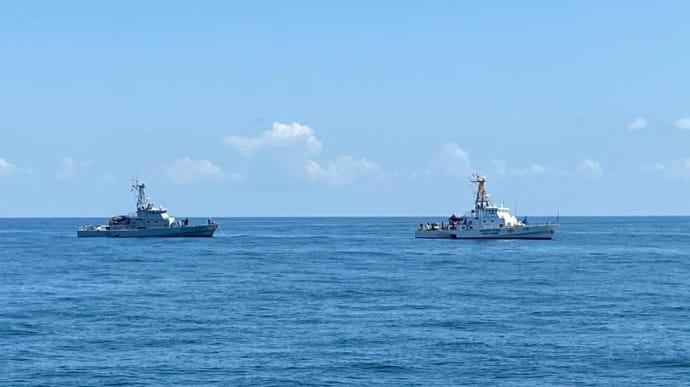 Моряки Украины и Грузии провели совместные учения в Черном море