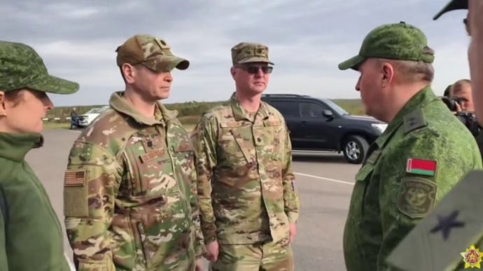Американські військові несподівано приїхали в Білорусь подивитися на навчання "Запад"
