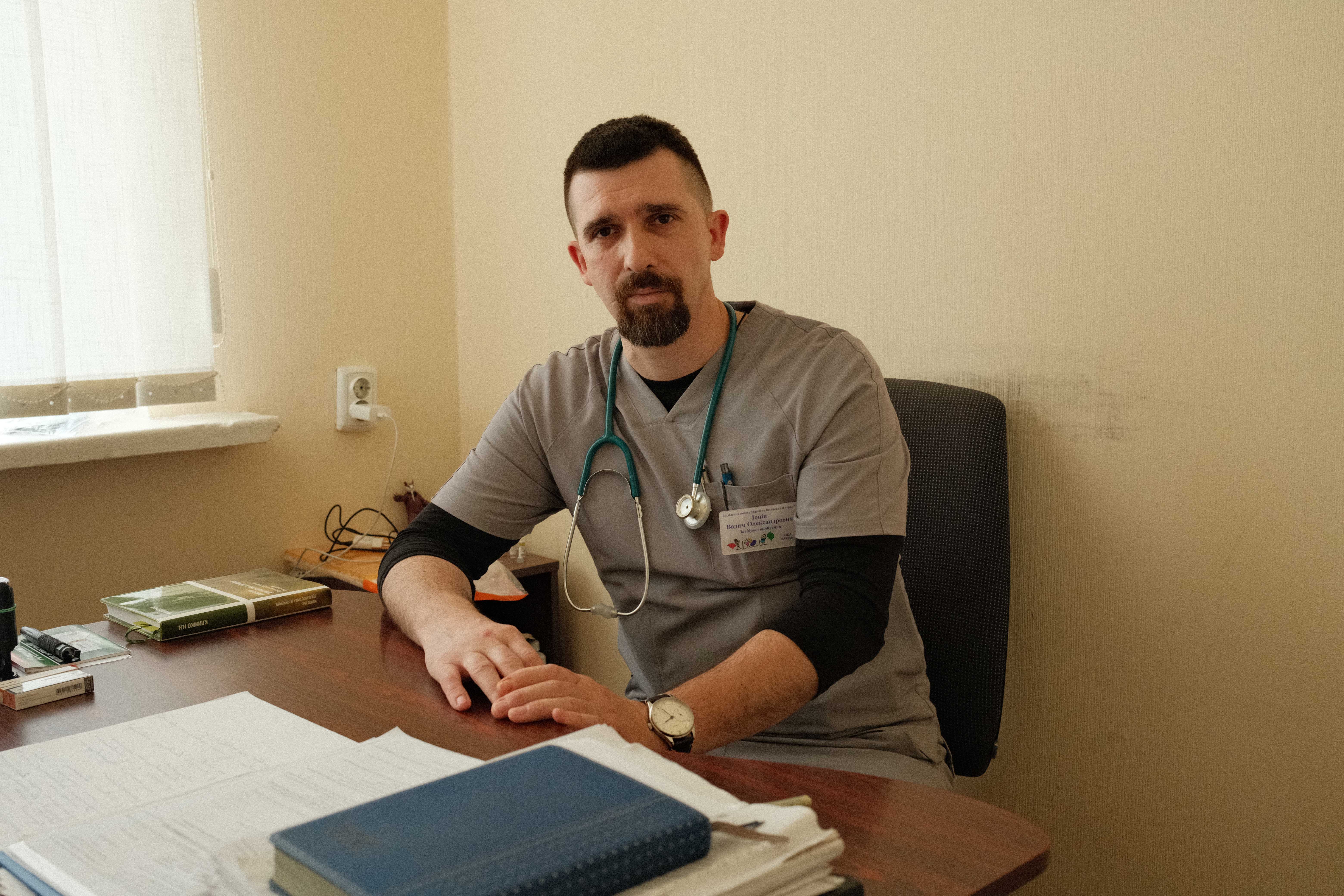Вадим Іонін працює в ОДКЛ №1 з 2017 року