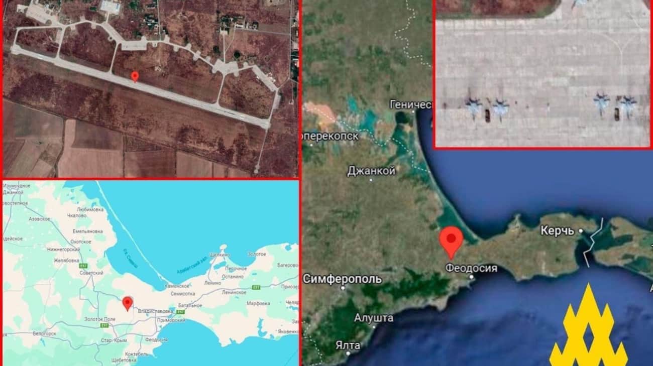 Russians evacuate soldiers from Dzhankoi and restore airfields deep in Crimea