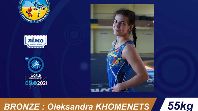 18-летняя украинка завоевала бронзу чемпионата мира по борьбе