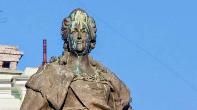 Зеленський просить міськраду Одеси обговорити знесення пам’ятника Катерині ІІ