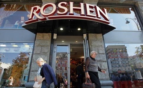 На Крещатике горел Roshen