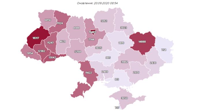 Нові зони: Чоп і Канів – червоні, Київ і Харків – помаранчеві, Львів і Рівне – жовті