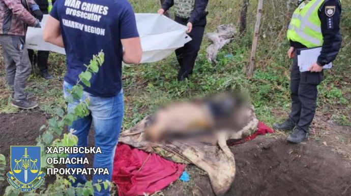 Bodies of tortured civilians have been found in a village in liberated Kharkiv Oblast
