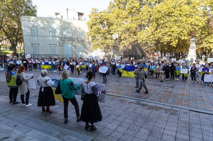 акція в Одесі 21 жовтня, фото: Думська