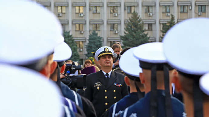 В Одессе представили нового командующего украинского флота