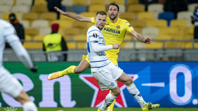 Лига Европы: Динамо без шансов проигрывает Вильярреала в первом матче 1/8 финала