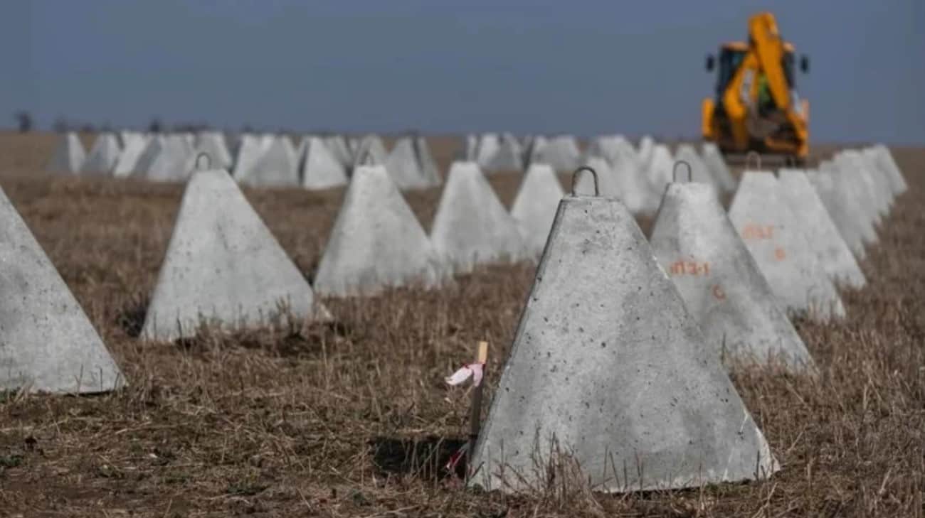 Zelenskyy: Russians have reached only first of three fortification lines in Kharkiv Oblast