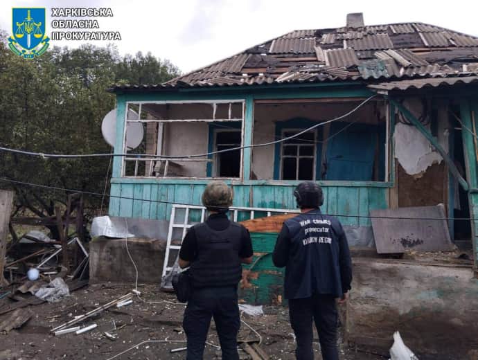 РФ обстріляла Купʼянщину: одна людина загинула, ще одна поранена