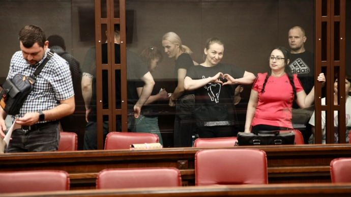 Prosecutor's Office in Russian Rostov court demands up to 24 years in prison for captives from Ukrainian Azov Regiment – photo