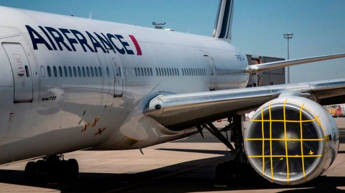 Air France отменила ближайшие рейсы в Украину из соображений осторожности