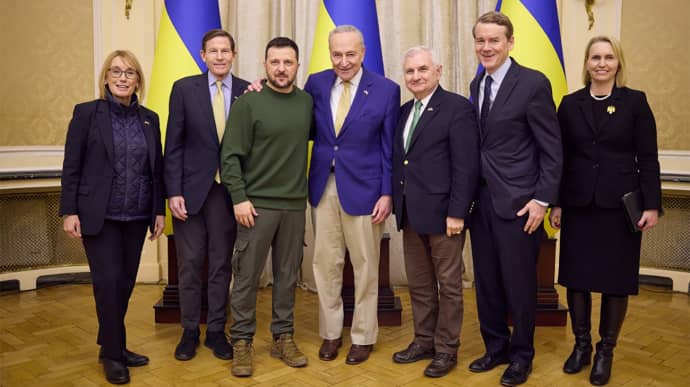 Delegation of US Senate met with Ukrainian President, Defence Minister and Commander-in-Chief – photo