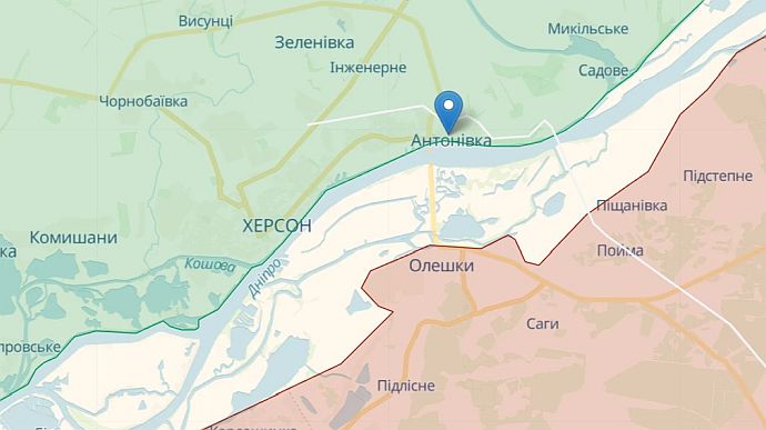 Russians attack Kherson Oblast, wounding civilian 