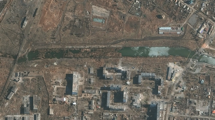  Спутник показал масштабные разрушения Бахмута