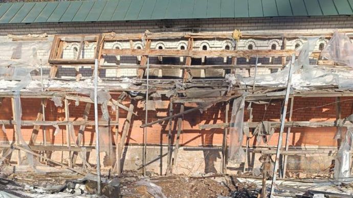 Росіяни наробили шкоди на території чоловічого монастиря на Сумщині