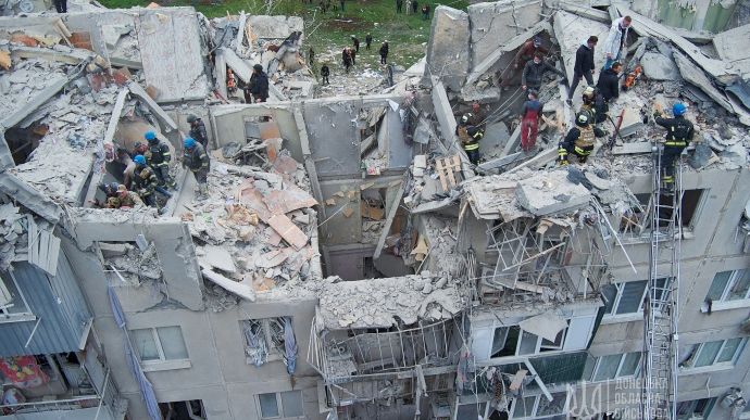 Search and rescue operations completed in Sloviansk: 15 killed, 24 wounded