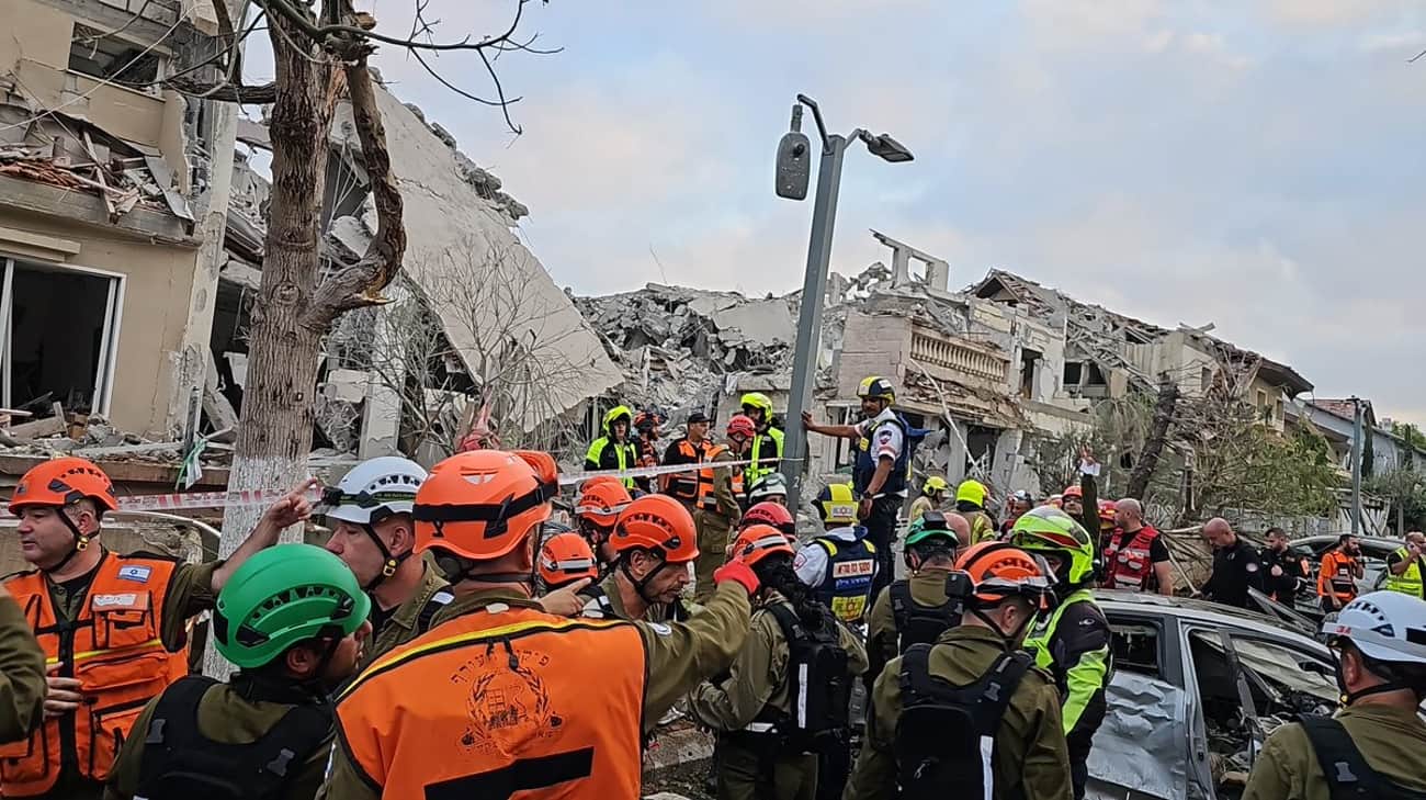 As a result of Iran’s night attacks, two people were killed in Israel, more than 50 wounded