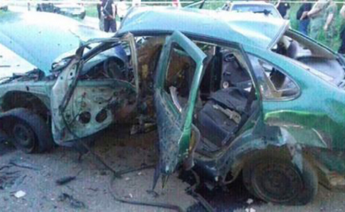 На Донеччині вибухнуло авто зі співробітниками СБУ, 1 загиблий
