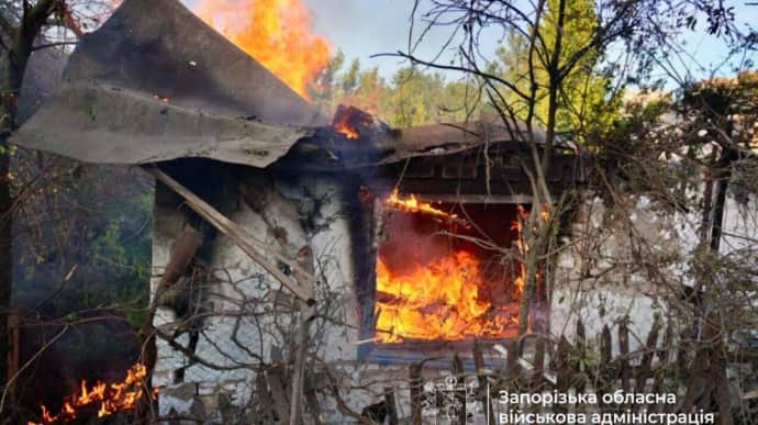 Росіяни вдарили по об’єктах критичної інфраструктури Запоріжжя