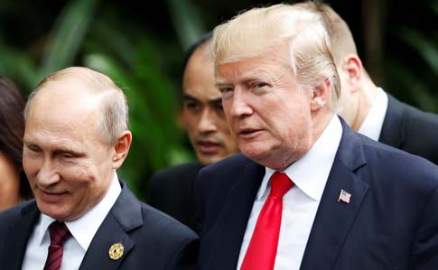 Трамп заявил, что встретится с Путиным в июне