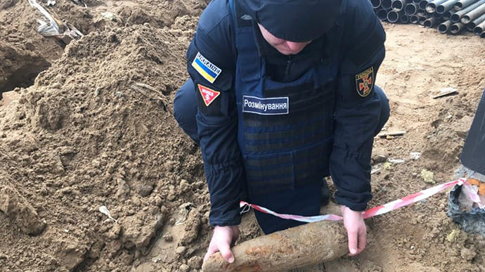 У Києві знайшли чотири артилерійські снаряди