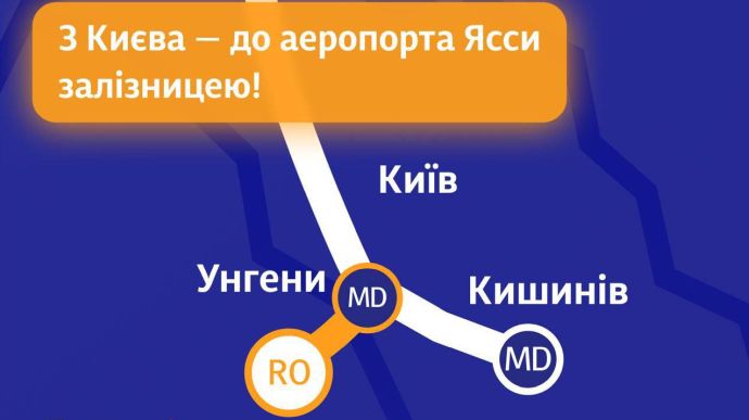Укрзалізниця запропонувала маршрут з Києва до бази лоукостера Wizz Air