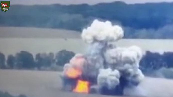 Ukraine’s Prince’s Infantry division destroys Russian tank